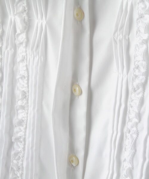 INGEBORG / インゲボルグ シャツ・ブラウス | 【OUTLET】セラーカラーブラウス | 詳細5