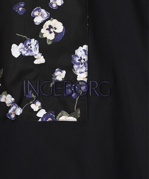 INGEBORG / インゲボルグ Tシャツ | パンジーpt.カットソー | 詳細1