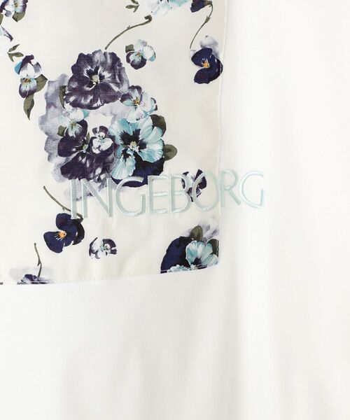 INGEBORG / インゲボルグ Tシャツ | ●パンジーpt.カットソー | 詳細2