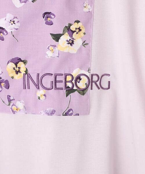 INGEBORG / インゲボルグ Tシャツ | ●パンジーpt.カットソー | 詳細3