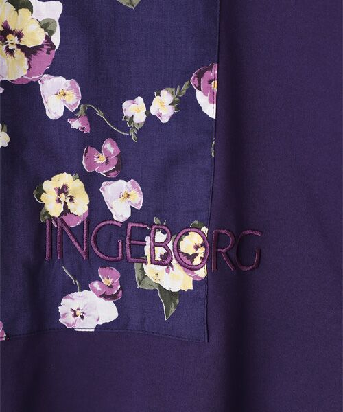 INGEBORG / インゲボルグ Tシャツ | ●パンジーpt.カットソー | 詳細7