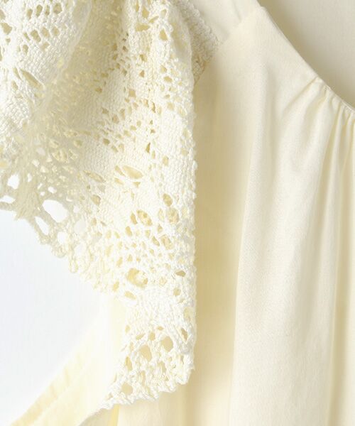 INGEBORG / インゲボルグ ロング・マキシ丈ワンピース | 【OUTLET】トーションレース使いワンピース | 詳細2