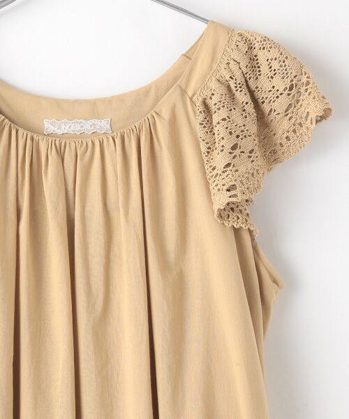 INGEBORG / インゲボルグ ロング・マキシ丈ワンピース | 【OUTLET】トーションレース使いワンピース | 詳細4