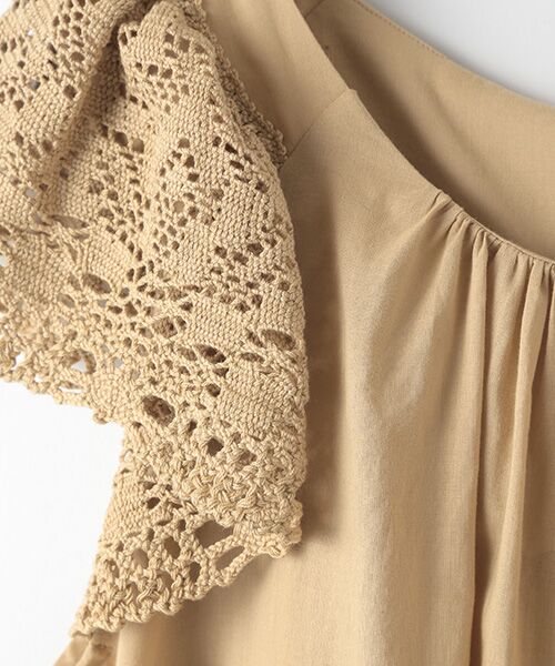 INGEBORG / インゲボルグ ロング・マキシ丈ワンピース | 【OUTLET】トーションレース使いワンピース | 詳細8