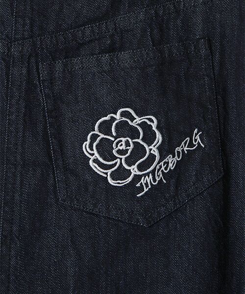 セール】 【OUTLET】オーガニックコットンデニムスカート （ロング