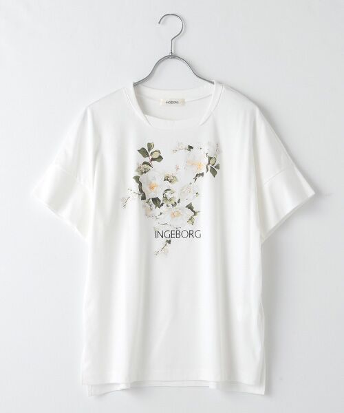 セール】 【OUTLET】ホワイトガーデンpt.ワンポイントカットソー