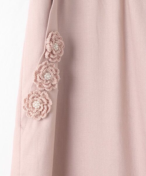 INGEBORG / インゲボルグ その他パンツ | 【OUTLET】レーヨンリネンオックスワイドパンツ | 詳細4