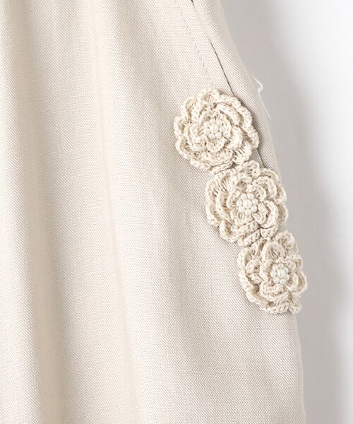 INGEBORG / インゲボルグ その他パンツ | 【OUTLET】レーヨンリネンオックスワイドパンツ | 詳細8