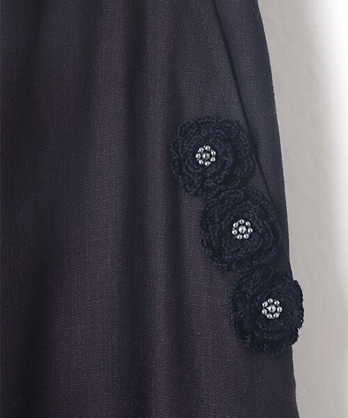 INGEBORG / インゲボルグ その他パンツ | 【OUTLET】レーヨンリネンオックスワイドパンツ | 詳細9