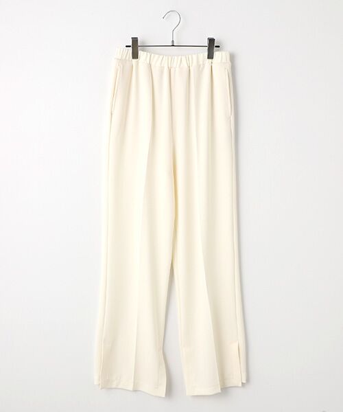 INGEBORG / インゲボルグ その他パンツ | 【OUTLET】ダブルクロスストレートパンツ（オフ）