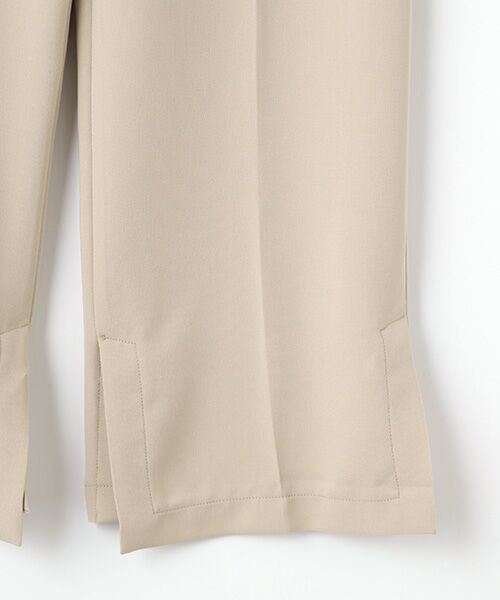 INGEBORG / インゲボルグ その他パンツ | 【OUTLET】ダブルクロスストレートパンツ | 詳細5