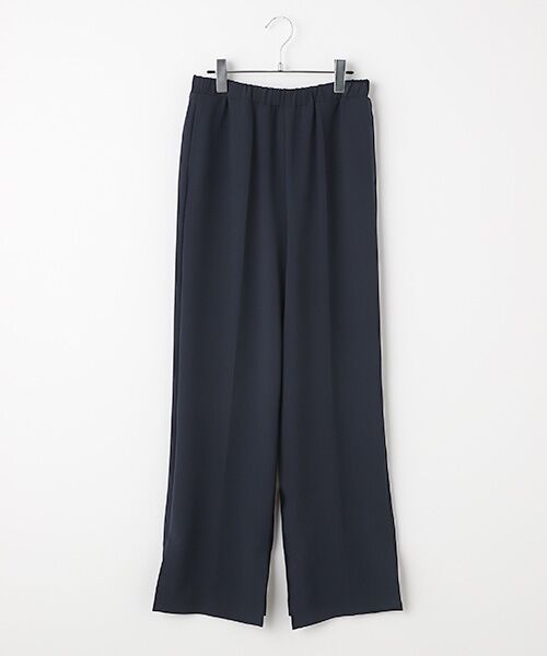 INGEBORG / インゲボルグ その他パンツ | 【OUTLET】ダブルクロスストレートパンツ（ネイビー）