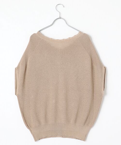 【新品】インゲボルグ　ニット　カーディガン セール】 【OUTLET】モチーフ使いニットカーディガン