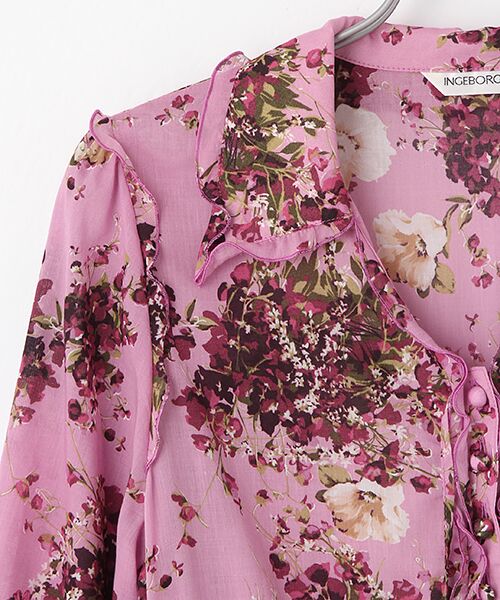 INGEBORG / インゲボルグ ロング・マキシ丈ワンピース | 【OUTLET】オータムブーケpt.ワンピース | 詳細2