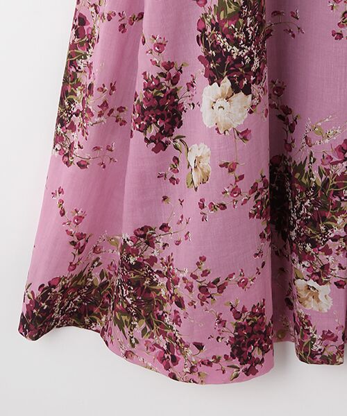 INGEBORG / インゲボルグ ロング・マキシ丈ワンピース | 【OUTLET】オータムブーケpt.ワンピース | 詳細4