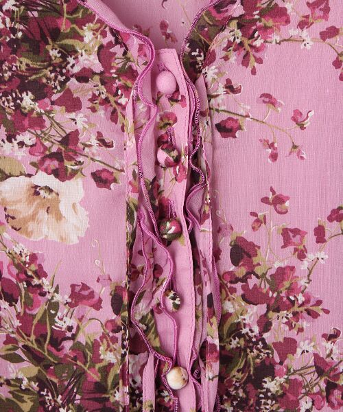 INGEBORG / インゲボルグ ロング・マキシ丈ワンピース | 【OUTLET】オータムブーケpt.ワンピース | 詳細6