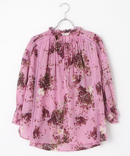 INGEBORG / インゲボルグ シャツ・ブラウス | 【OUTLET】オータムブーケpt.ブラウス（マゼンタ）