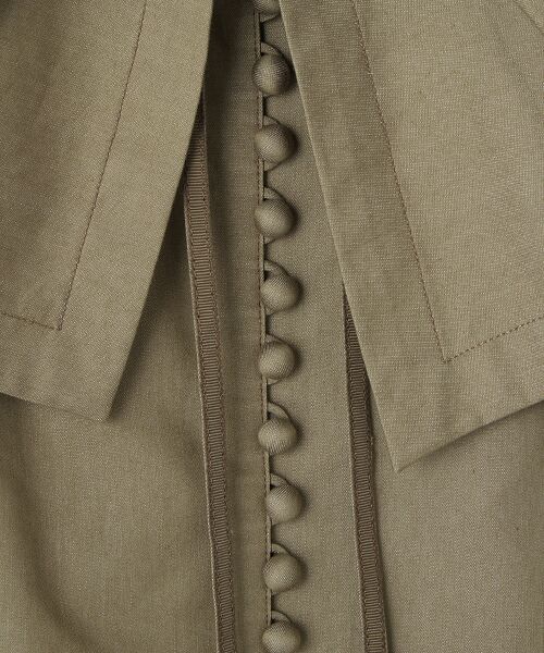 INGEBORG / インゲボルグ シャツ・ブラウス | 【OUTLET】ツイルビッグカラーブラウス | 詳細6