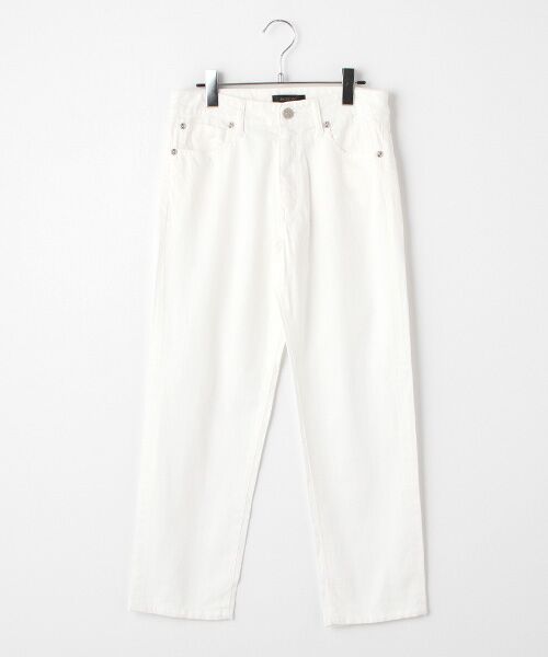 INGEBORG / インゲボルグ その他パンツ | 【OUTLET】ストレッチデニムテーパードパンツ（オフ）