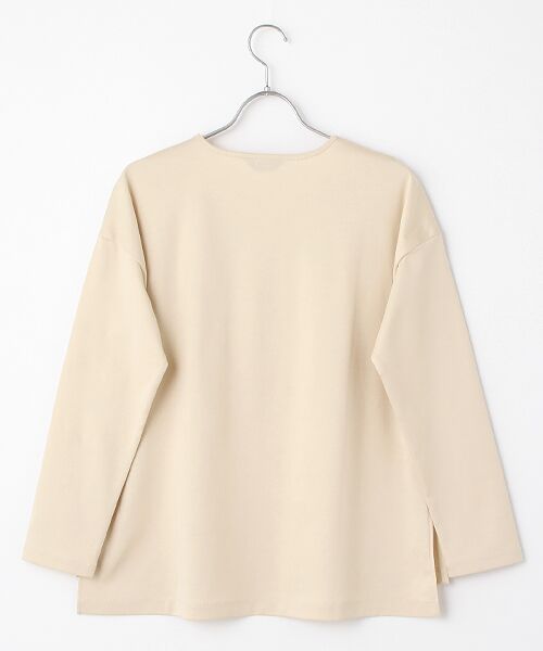 INGEBORG / インゲボルグ Tシャツ | 【OUTLET】コード刺繍モチーフ付きカットソー | 詳細3