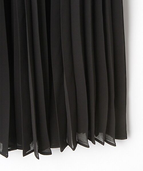 INGEBORG / インゲボルグ ロング・マキシ丈スカート | 【OUTLET】シフォンプリーツスカート | 詳細3