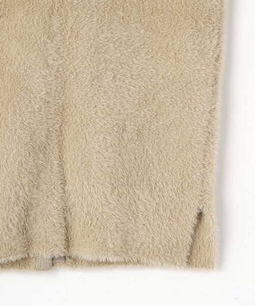 INGEBORG / インゲボルグ ベスト | 【OUTLET】モールヤーンロングニットベスト | 詳細5