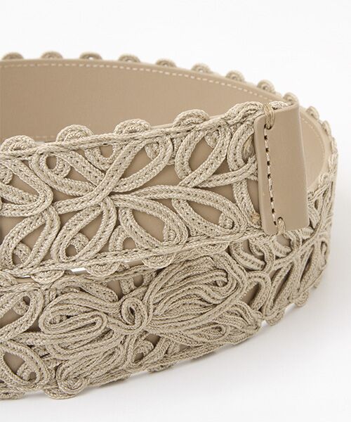 INGEBORG / インゲボルグ ベルト・サスペンダー | 【OUTLET】コード刺繍ベルト | 詳細2