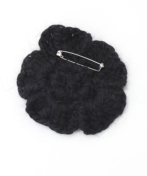 INGEBORG / インゲボルグ ハット | 【OUTLET】モールヤーンコサージュ付きニットハット | 詳細6