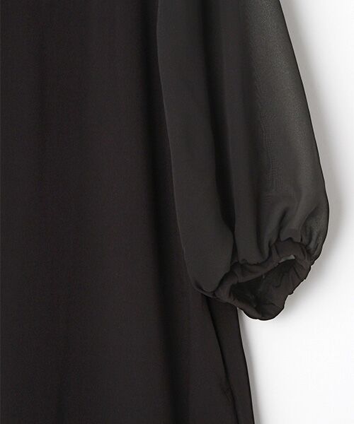 INGEBORG / インゲボルグ ロング・マキシ丈ワンピース | 【OUTLET】フリルカラーワンピース | 詳細3