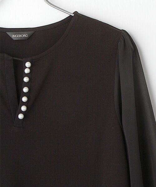 INGEBORG / インゲボルグ シャツ・ブラウス | 【OUTLET】スキッパーカットソー | 詳細2