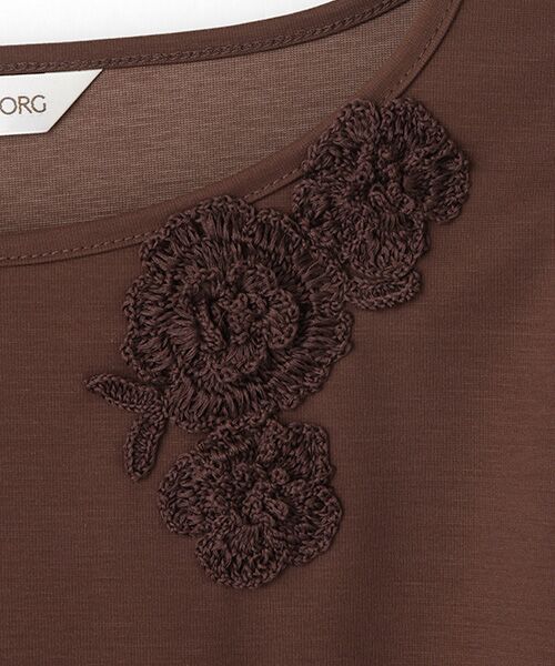 INGEBORG / インゲボルグ カットソー | 【OUTLET】モチーフ付きボリュームスリーブカットソー | 詳細2