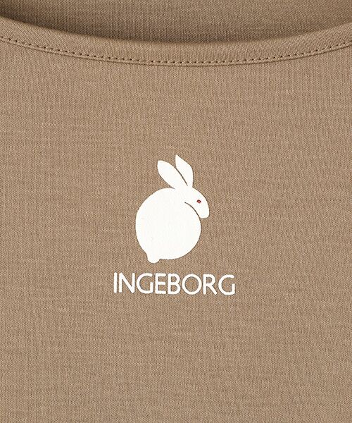 INGEBORG / インゲボルグ カットソー | 【OUTLET】珠うさぎワンポイントpt.カットソー | 詳細4