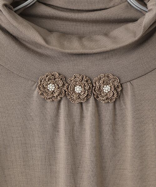 INGEBORG / インゲボルグ カットソー | 【OUTLET】ベア天竺ハイネックカットソー | 詳細2