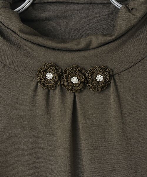 INGEBORG / インゲボルグ カットソー | 【OUTLET】ベア天竺ハイネックカットソー | 詳細4