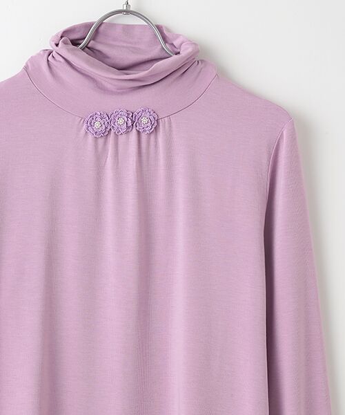 INGEBORG / インゲボルグ カットソー | 【OUTLET】ベア天竺ハイネックカットソー | 詳細6