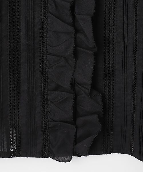 INGEBORG / インゲボルグ シャツ・ブラウス | 【OUTLET】コットンローンタックブラウス | 詳細1