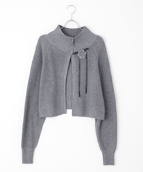 INGEBORG / インゲボルグ その他トップス | 【OUTLET】ニットコンビブラウス | 詳細5