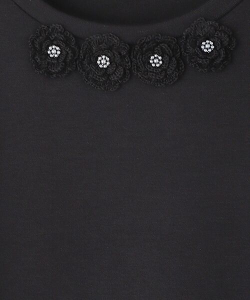 INGEBORG / インゲボルグ ロング・マキシ丈ワンピース | 【OUTLET】モチーフ付きフレアーワンピース | 詳細1