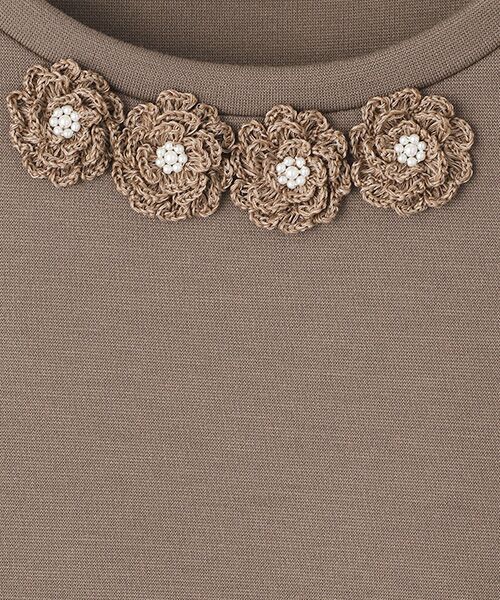 INGEBORG / インゲボルグ ロング・マキシ丈ワンピース | 【OUTLET】モチーフ付きフレアーワンピース | 詳細6