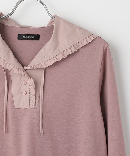 INGEBORG / インゲボルグ カットソー | 【OUTLET】フーディカットソー | 詳細4