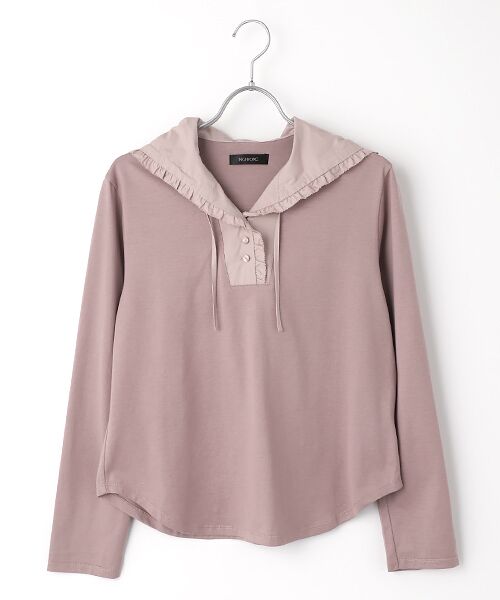 INGEBORG / インゲボルグ カットソー | 【OUTLET】フーディカットソー（ラベンダー）