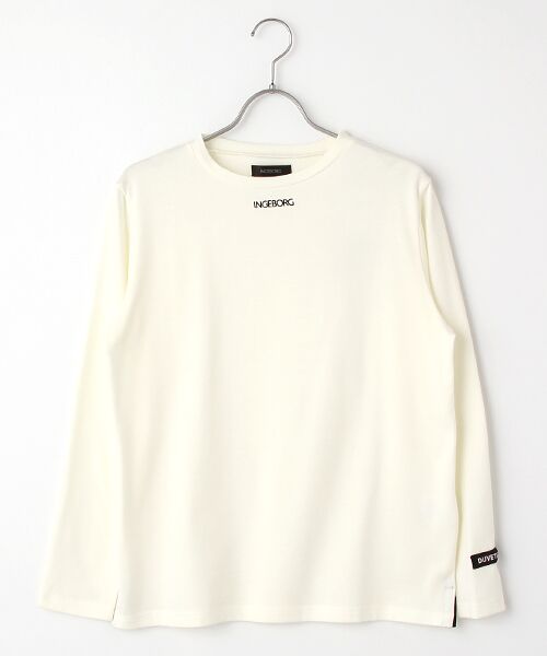 INGEBORG / インゲボルグ カットソー | 【OUTLET】【INGEBORG×Go with DUVETICA】COGHINAS(コギーナス）ミニ裏毛プルオーバー（オフ）