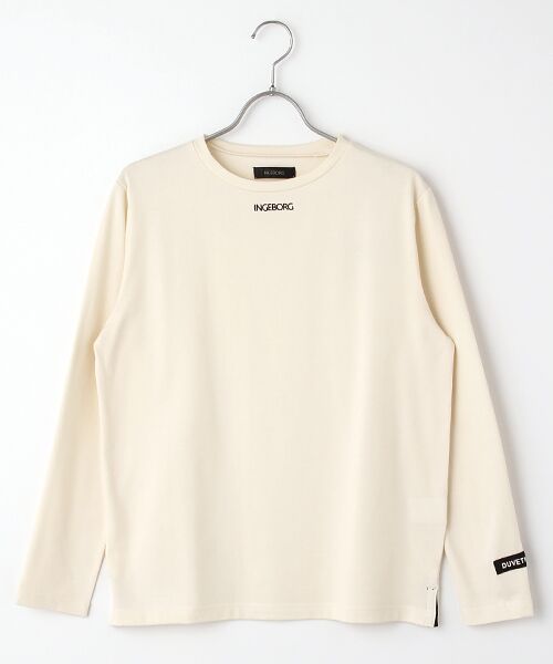INGEBORG / インゲボルグ カットソー | 【OUTLET】【INGEBORG×Go with DUVETICA】COGHINAS(コギーナス）ミニ裏毛プルオーバー（アイボリー）