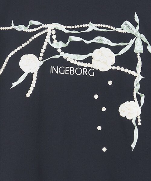 INGEBORG / インゲボルグ カットソー | ●マリンpt.ワンポイントカットソー | 詳細10