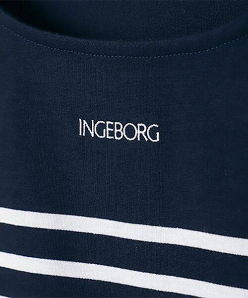 INGEBORG / インゲボルグ シャツ・ブラウス | パネルボーダーカットソー | 詳細6
