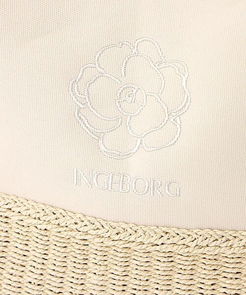 INGEBORG / インゲボルグ ショルダーバッグ | カメリア刺繍ショルダーバッグ | 詳細8