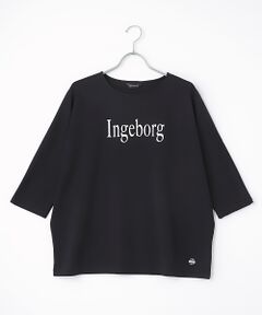 セール】 ○ロゴ刺繍カットソー （Tシャツ）｜INGEBORG / インゲボルグ 