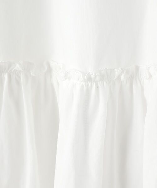 INGEBORG / インゲボルグ ロング・マキシ丈スカート | ●コットンローン刺繍ギャザースカート | 詳細5