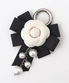 INGEBORG / インゲボルグ キーホルダー・ストラップ | カメリアリボンキーチャーム＆ブローチ