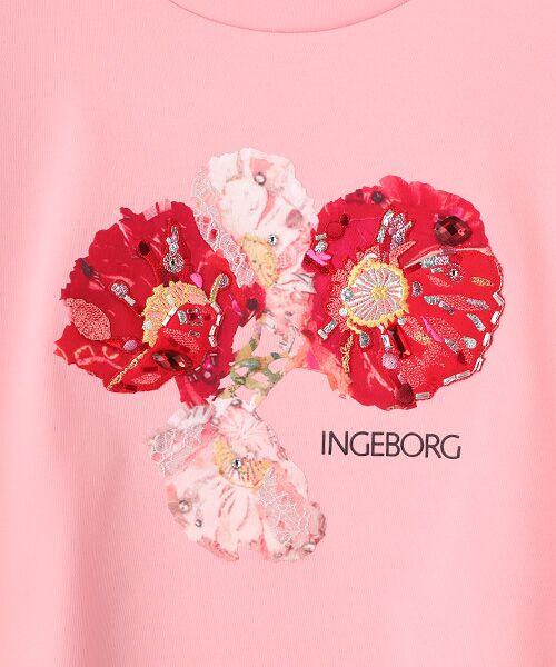 INGEBORG / インゲボルグ Tシャツ | ポピーアートTシャツ | 詳細2